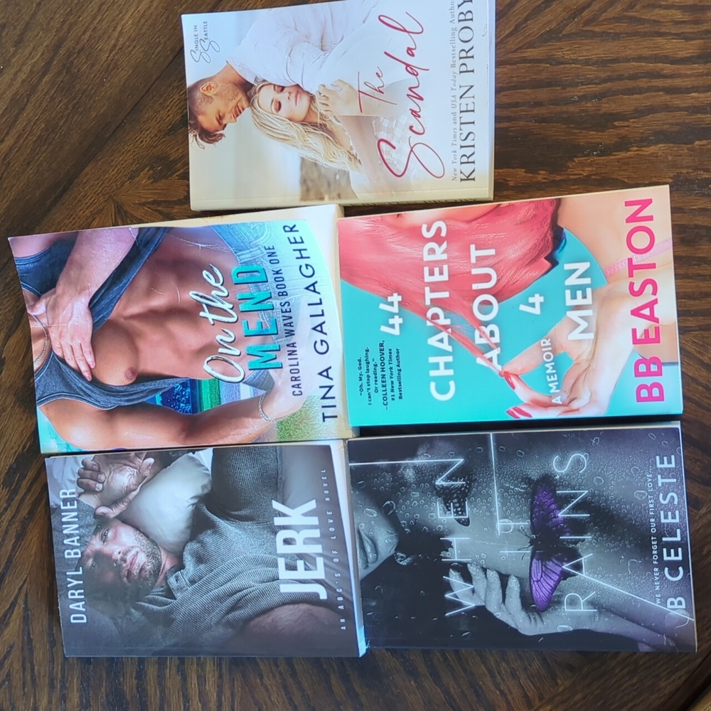 Lot of 5 signed indie romances